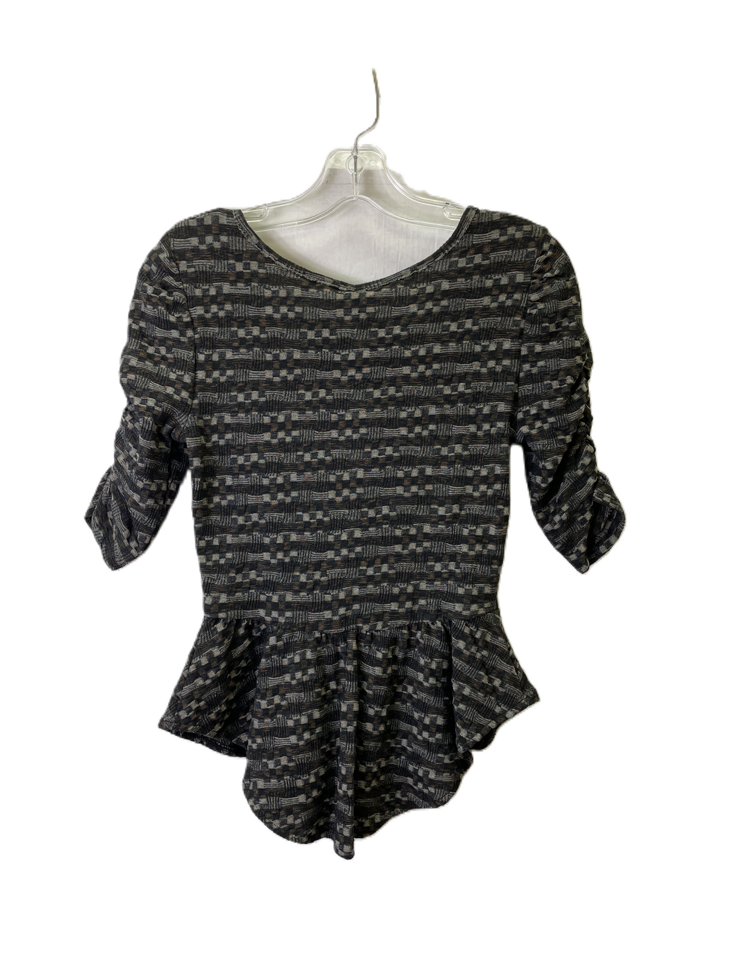 Top Short Sleeve Basic By Free People In Brown, Size: Xs