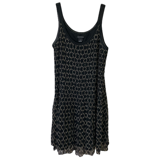 Black Dress Casual Midi By Club Monaco, Size: Xs