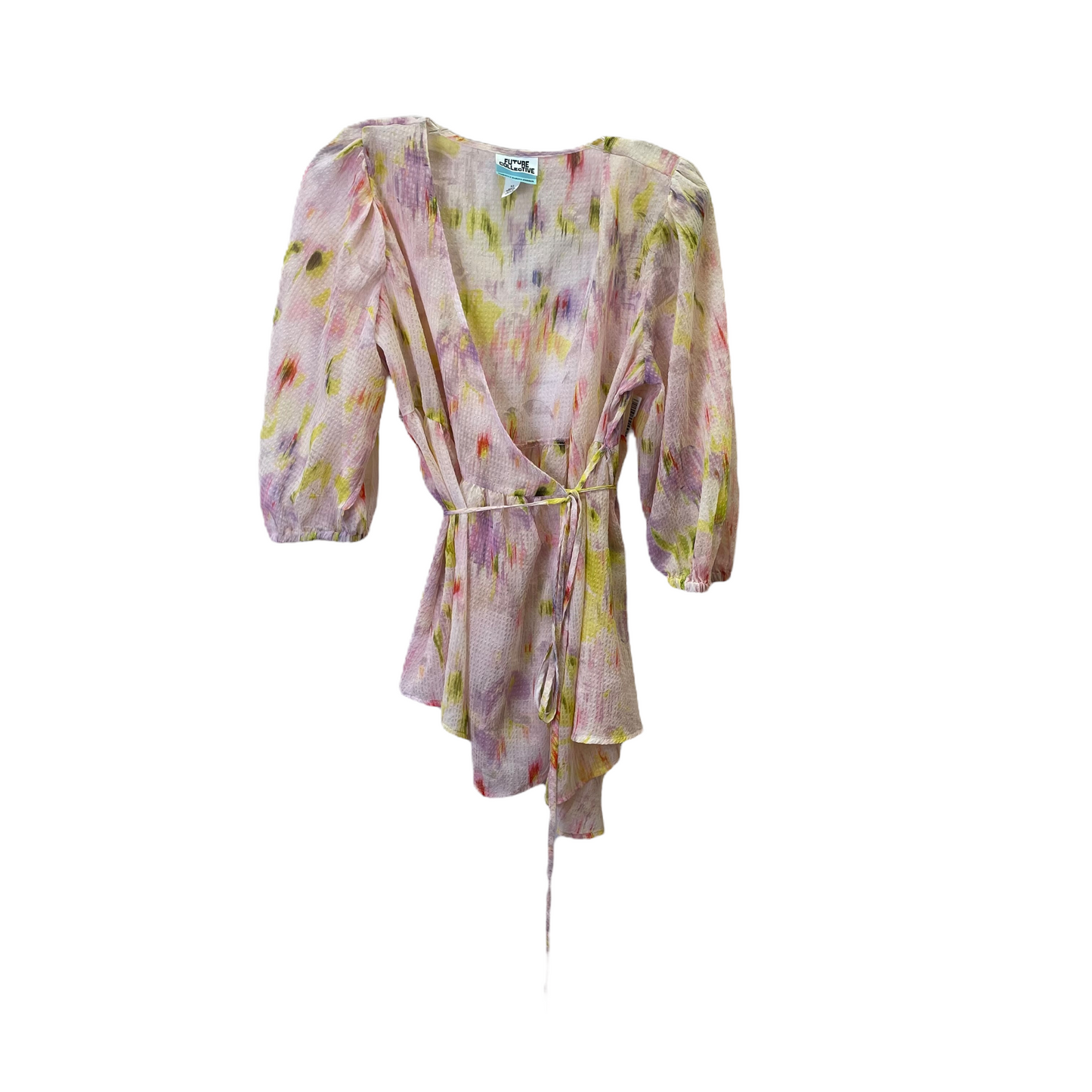 Pink Kimono By Future Collective, Size: Xs