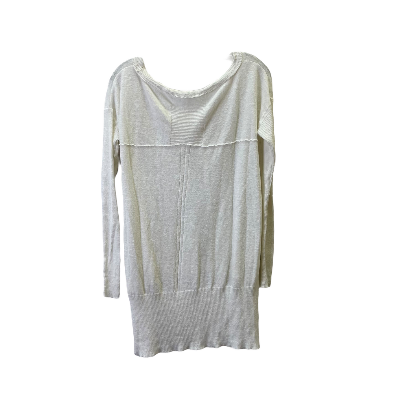 Cream Top 3/4 Sleeve Basic By Free People, Size: S