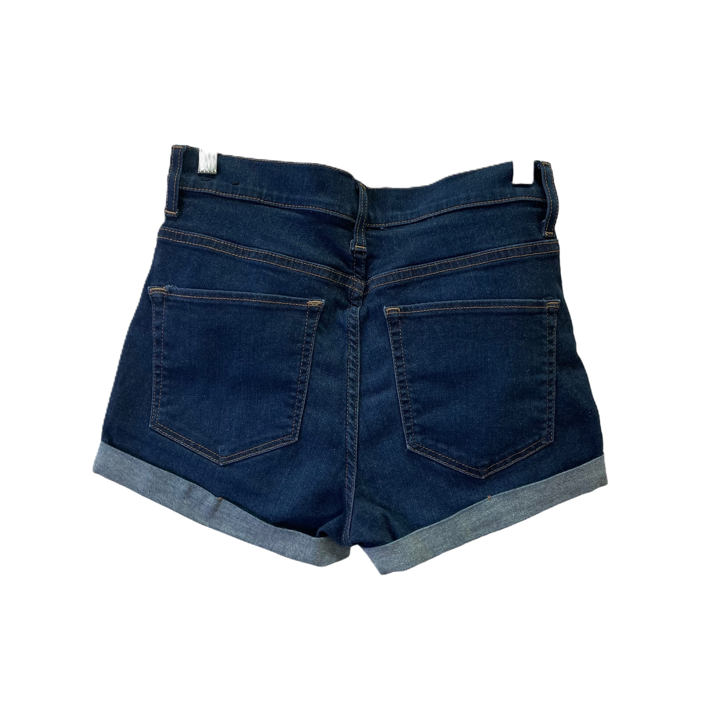 Blue Denim Shorts By Express, Size: 4