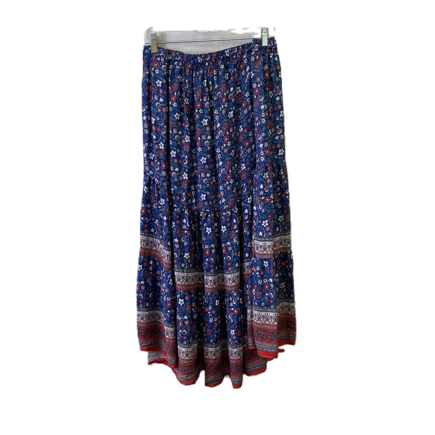 Skirt Maxi By Knox Rose In Blue, Size: 1x