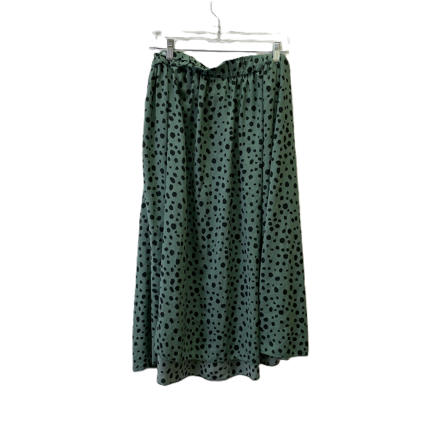 Skirt Midi By Shein In Green, Size: Xl