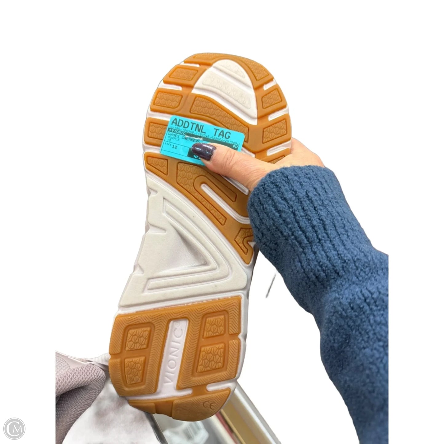 Shoes Sneakers By Vionic In Purple, Size: 10