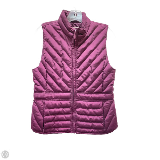 Vest Puffer & Quilted By Loft In Mauve, Size: Xs