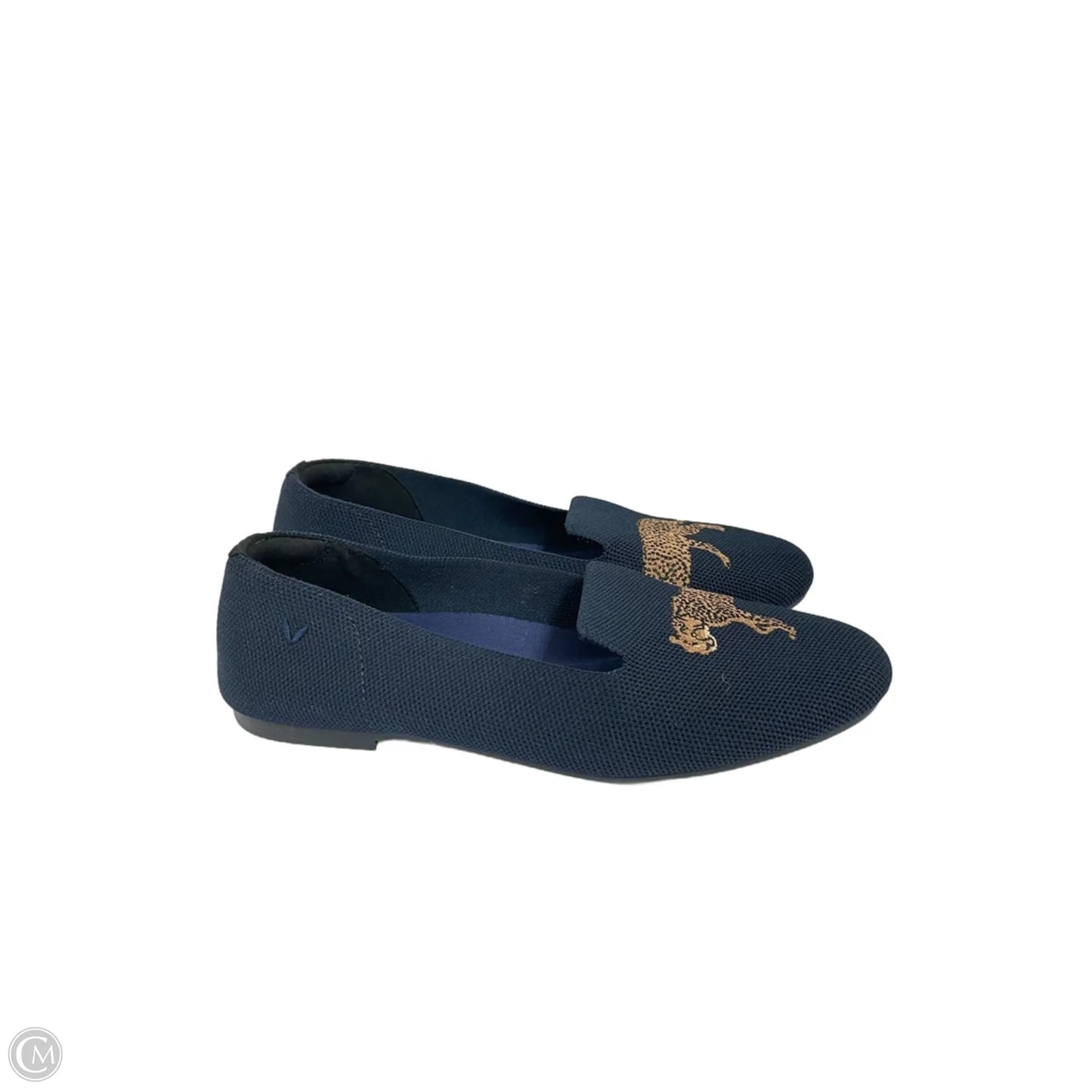 Shoes Flats By Vivaia In Blue, Size: 9.5