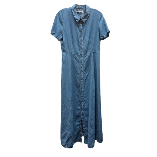 Dress Casual Maxi By Zara In Blue, Size: L
