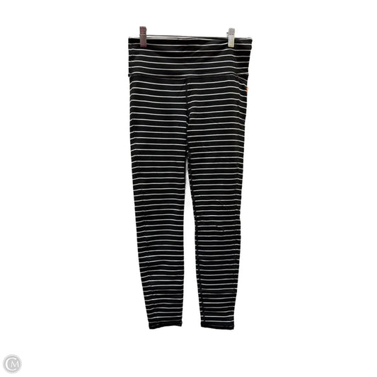 Athletic Leggings By Athleta In Black & White, Size: S
