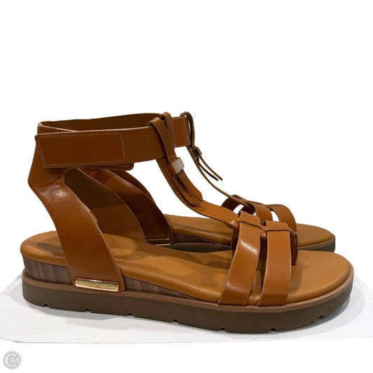 Sandals Flats By Franco Sarto In Tan, Size: 7