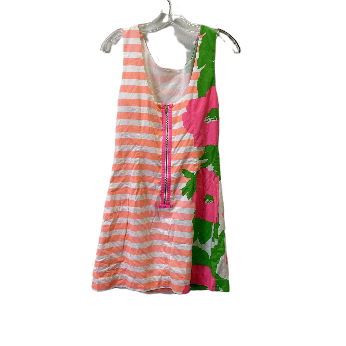 Pink Dress Casual Midi By Lilly Pulitzer, Size: 6