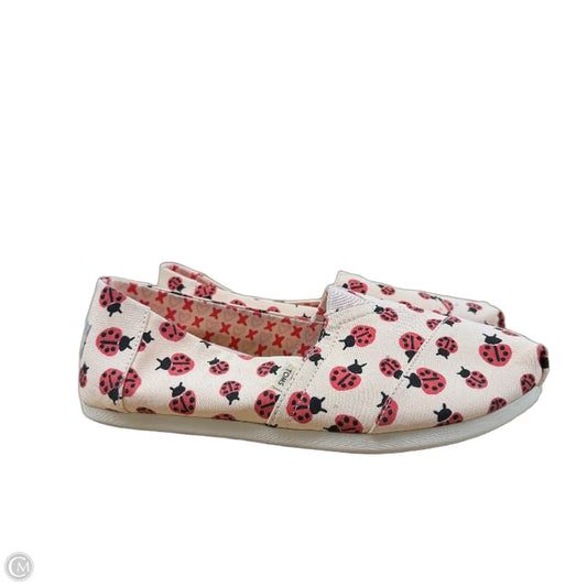 Shoes Flats By Toms In Blue, Size: 8