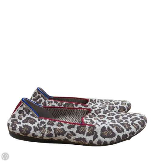 Shoes Flats By Rothys In Animal Print, Size: 8