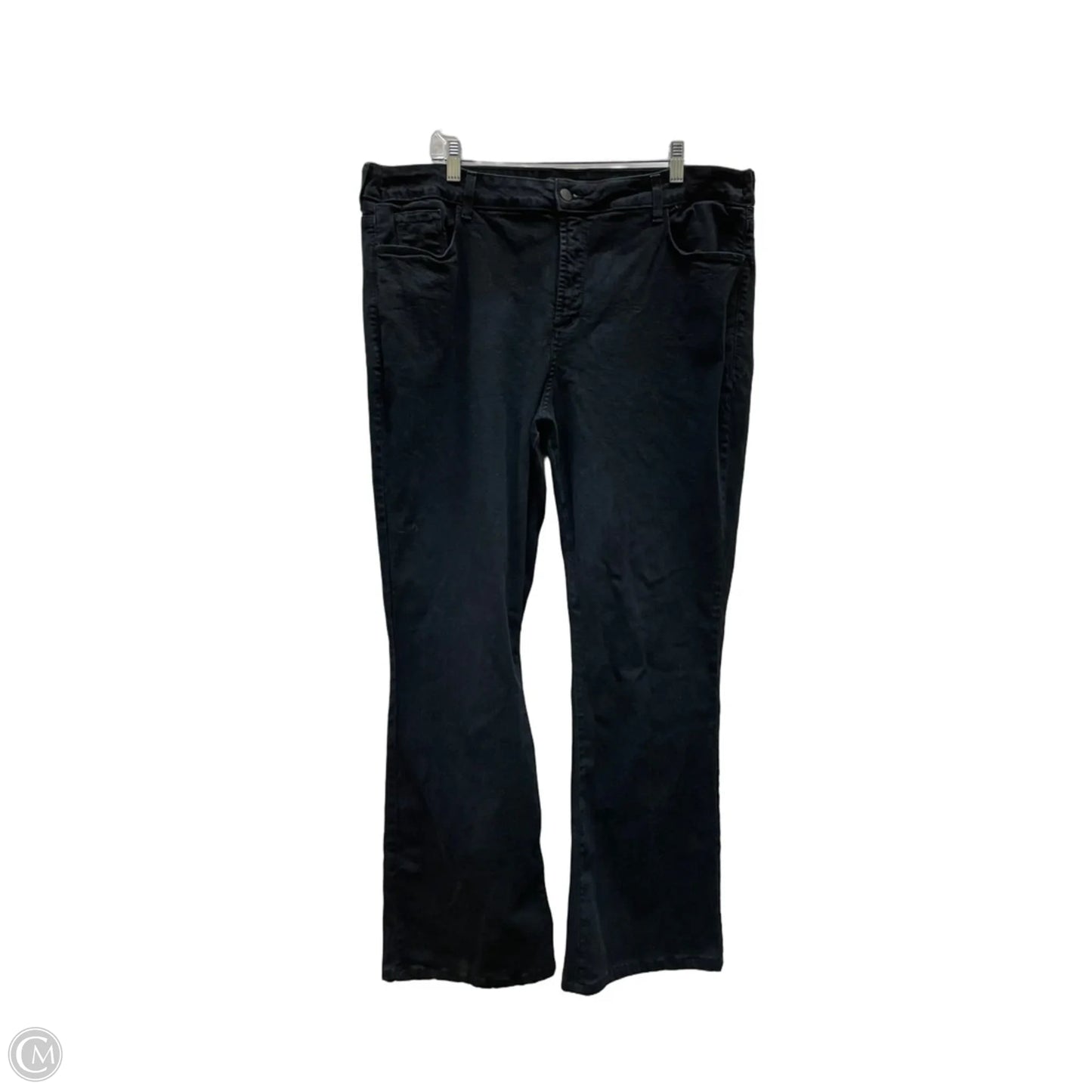 Jeans Boot Cut By YNXDJ In Blue Denim, Size: 20