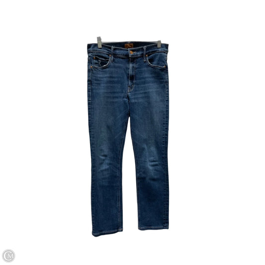 Jeans Boyfriend By Mother In Navy, Size: 4