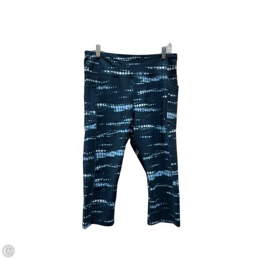 Athletic Leggings By Avia In Blue, Size: Xl