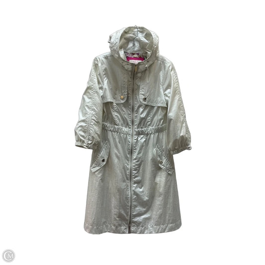 Jacket Windbreaker By Eliza J In White, Size: M