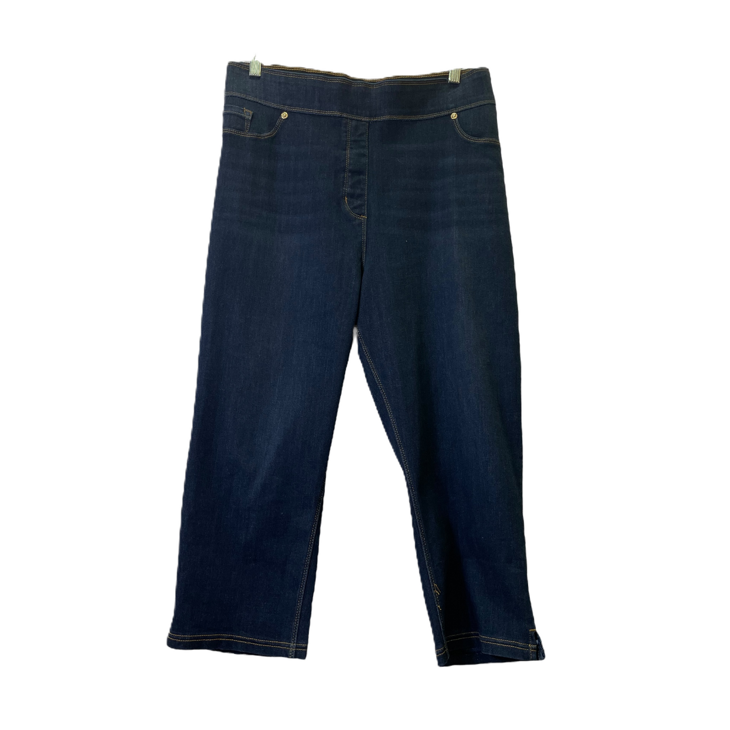 Blue Jeans Cropped By Luxe, Size: 20