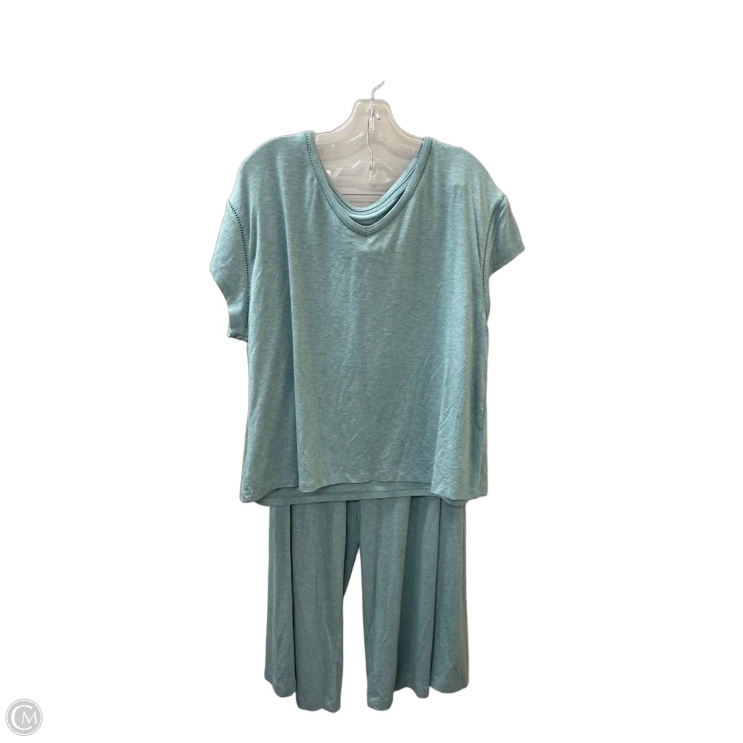 Pants Set 2pc By Coldwater Creek In Blue, Size: L