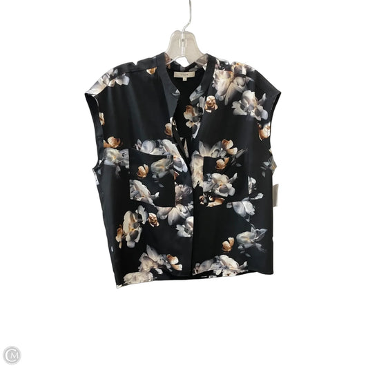 Top Sleeveless Basic By Vince In Floral Print, Size: Sp