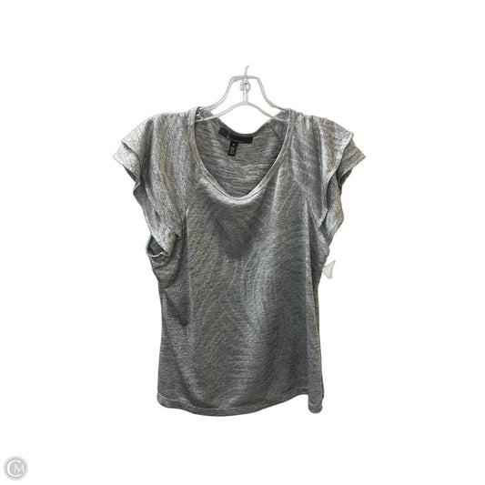 Top Sleeveless By White House Black Market In Silver, Size: M