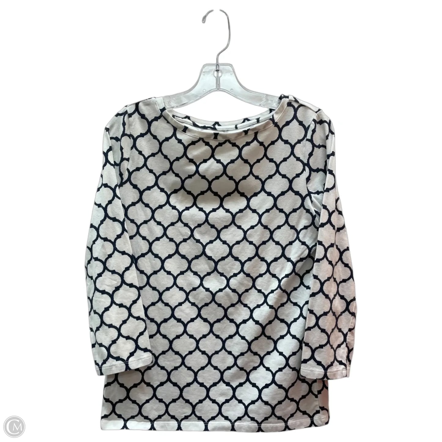Top Long Sleeve By Talbots In Blue, Size: S