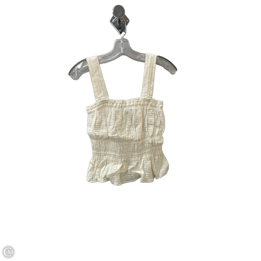 Top Sleeveless Basic By Steve Madden In Cream, Size: S
