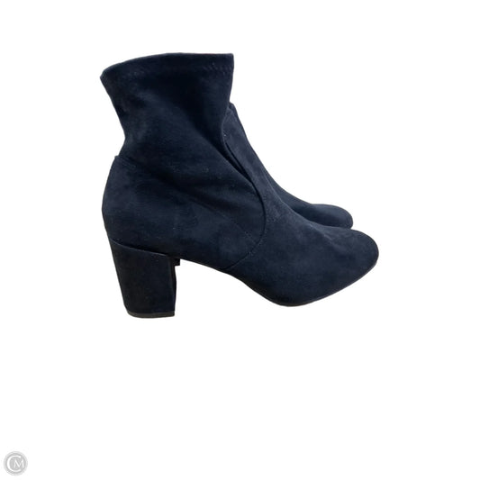 Boots Ankle Heels By Ma-itsie In Black, Size: 10