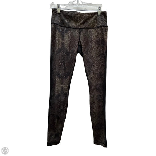Athletic Leggings By Lululemon In Animal Print, Size: 8