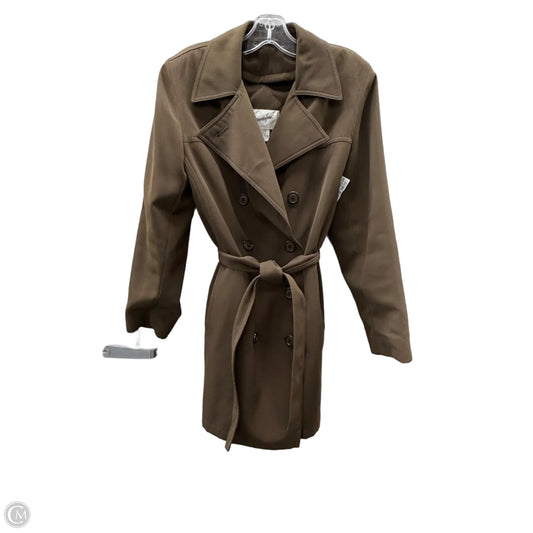 Coat Peacoat By Jacqueline Ferrar In Green, Size: S