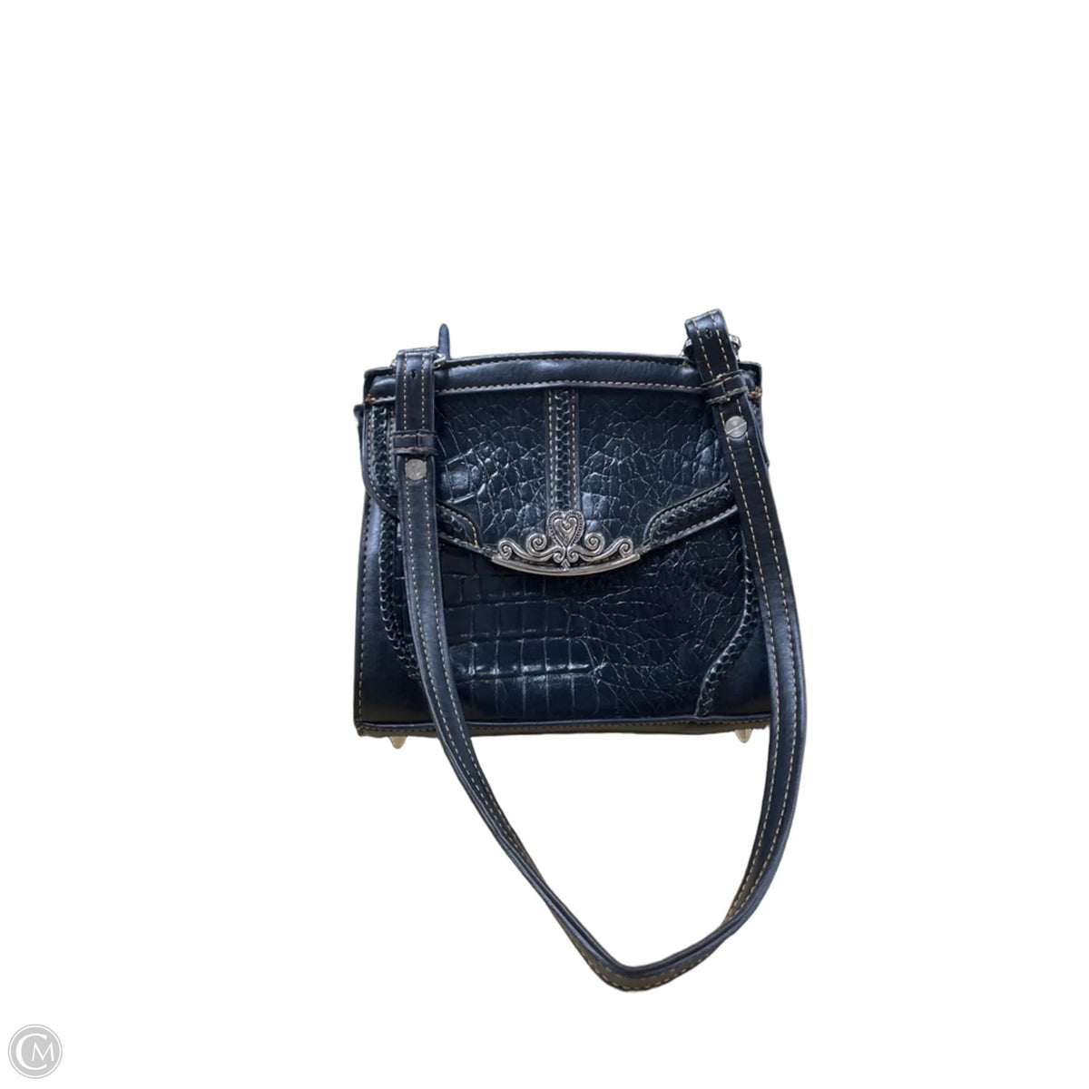 Handbag Leather By Brighton, Size: Small