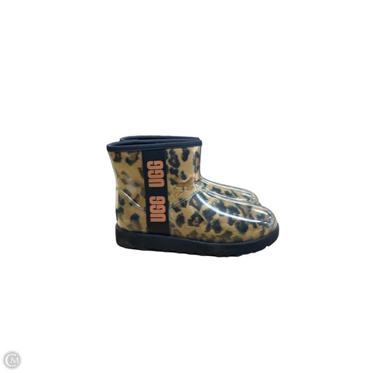 Boots Designer By Ugg In Animal Print, Size: 7
