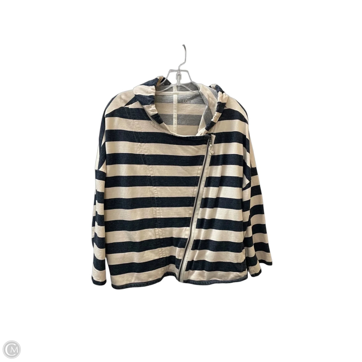 Jacket Other By Loft In Blue & Brown, Size: Xl