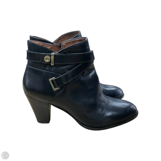 Boots Ankle Heels By Louise Et Cie In Black, Size: 9
