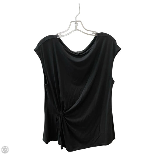 Top Sleeveless By Talbots In Black, Size: Lp
