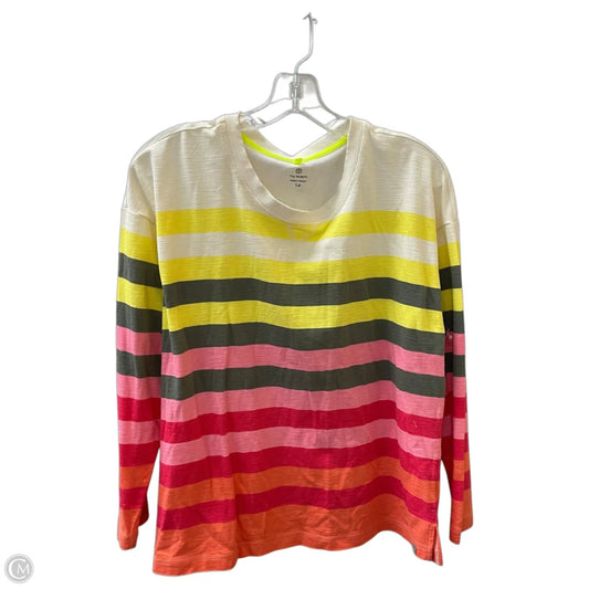 Top Long Sleeve By Target In Pink, Size: Lp