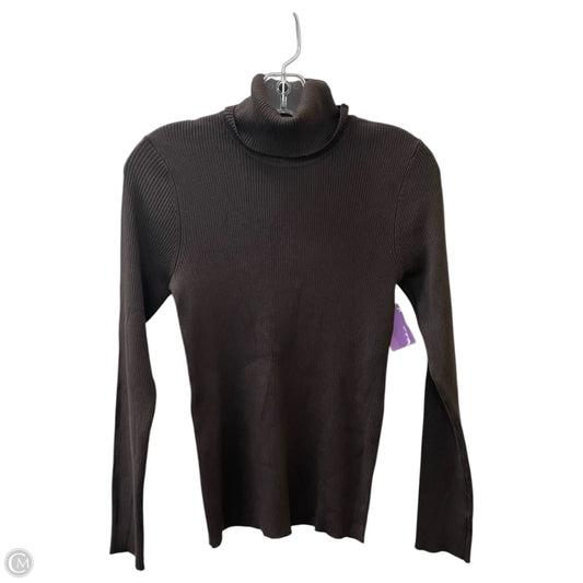Sweater By Chicos In Brown, Size: 0