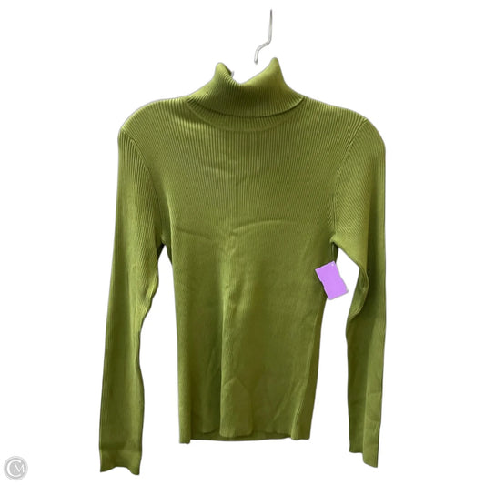 Sweater By Chicos In Green, Size: 0