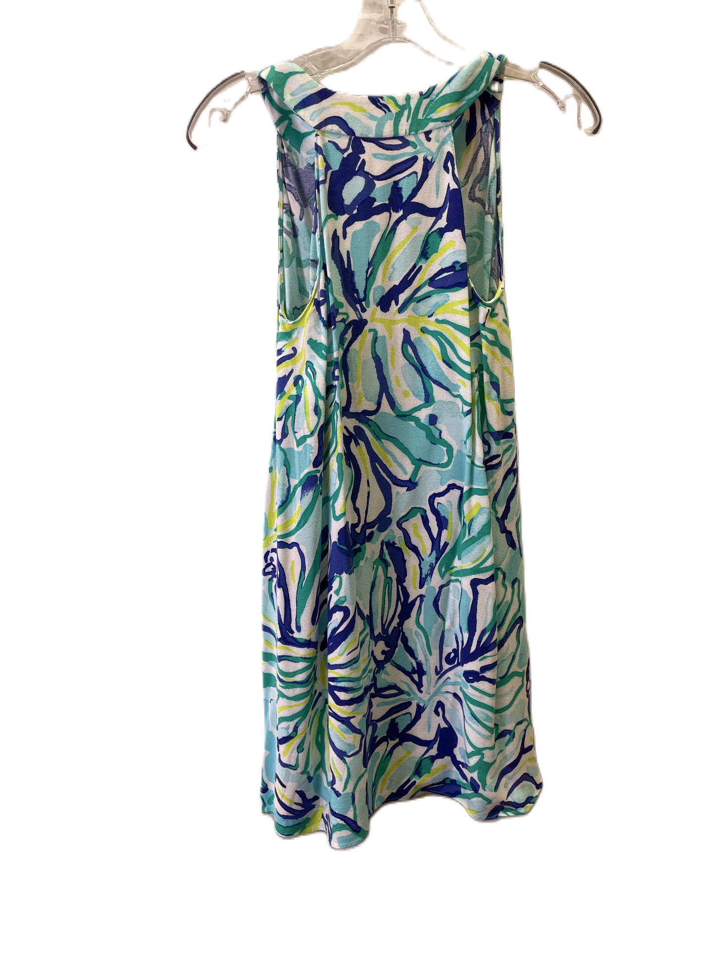 Dress Casual Midi By Lilly Pulitzer In Blue, Size: Xs