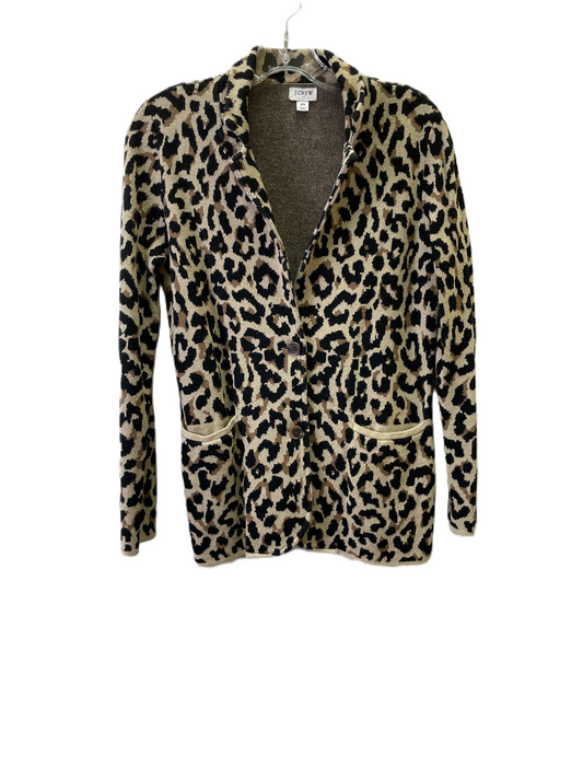 Sweater By J. Crew In Animal Print, Size: Xs