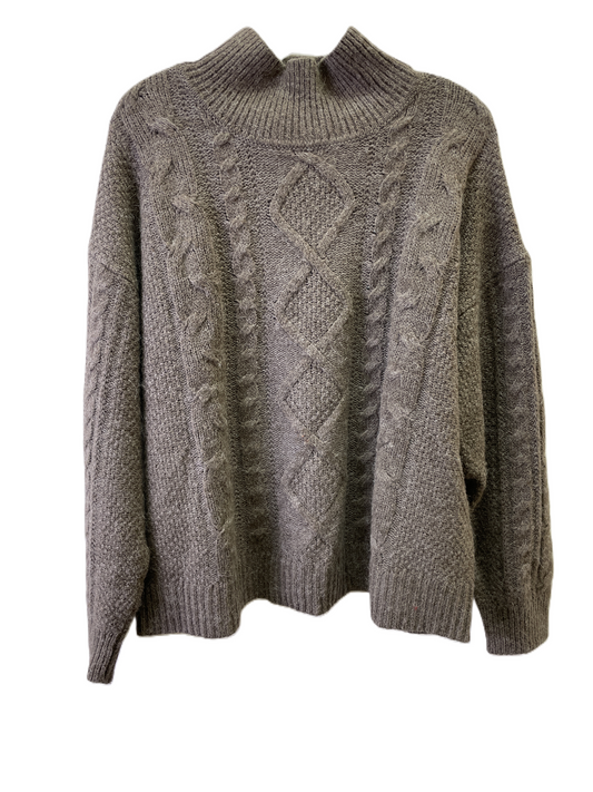 Sweater By Gap In Brown, Size: L