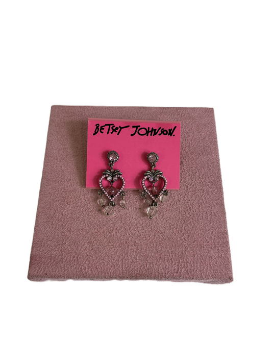 Earrings Dangle/drop By Betsey Johnson