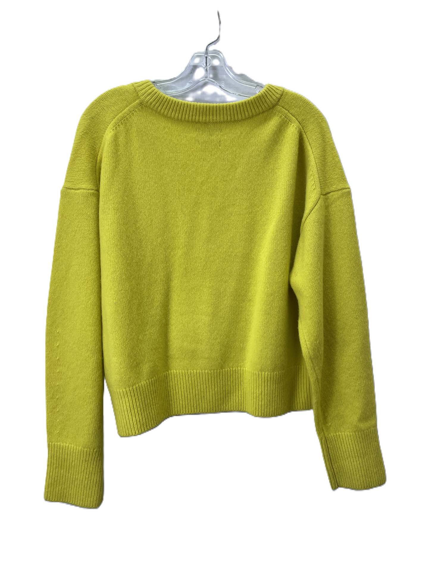 Sweater By Mossimo Dutti In Yellow, Size: L