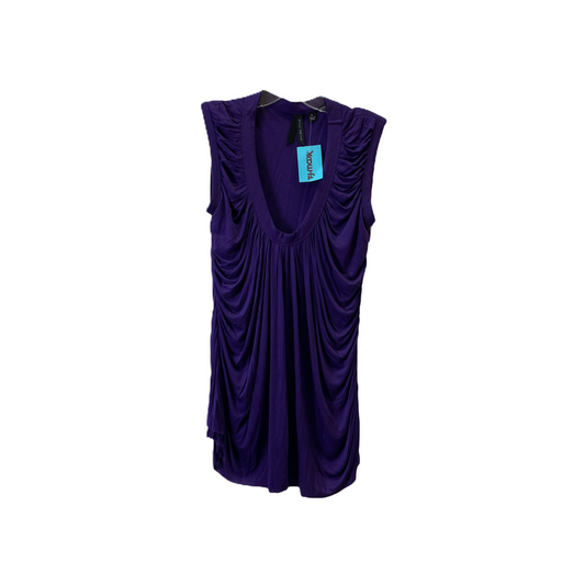 Purple Top Sleeveless By Willi Smith, Size: S