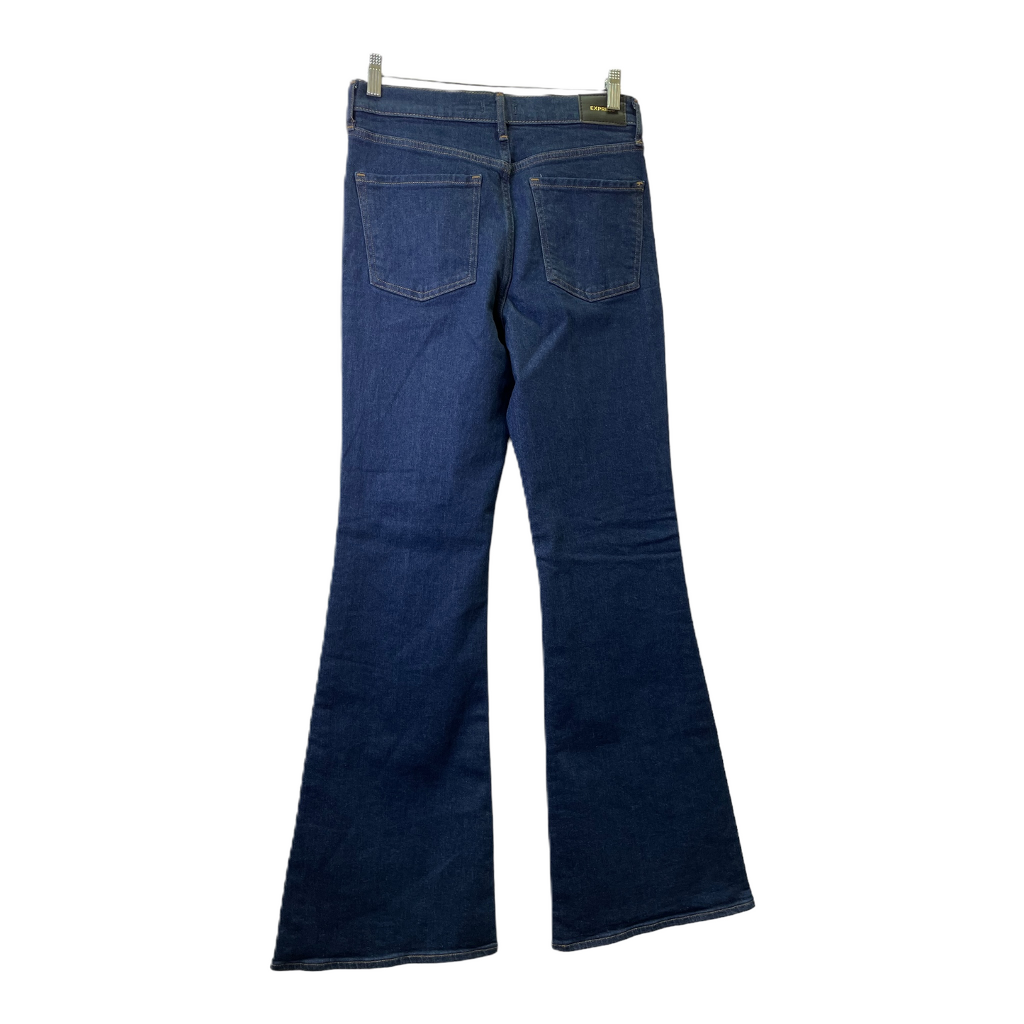 Blue Jeans Flared By Express, Size: 4