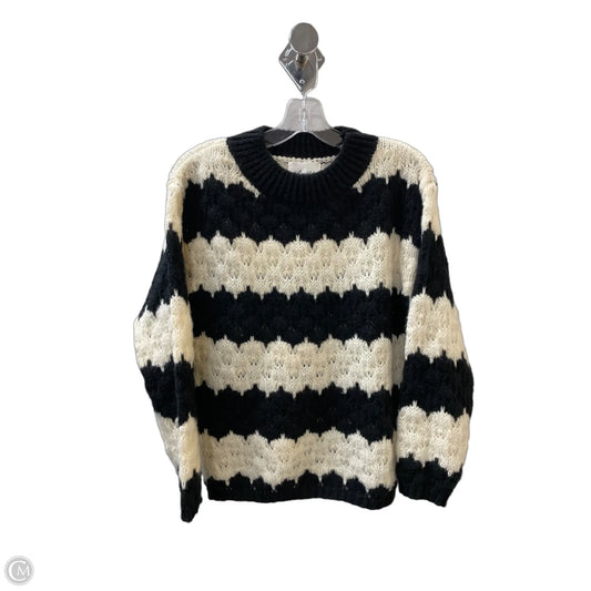 Sweater By Line & Dot In Black & Cream, Size: Xs