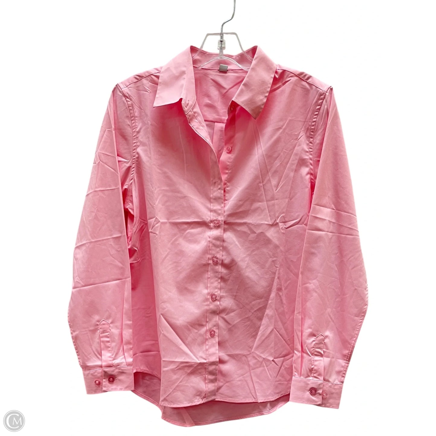 Top Long Sleeve By Cmf In Pink, Size: S