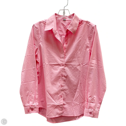 Top Long Sleeve By Cmf In Pink, Size: S