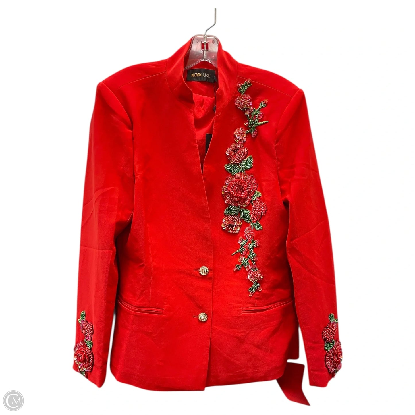 Pants Suit 2pc By Fashion Nova In Red, Size: Xl