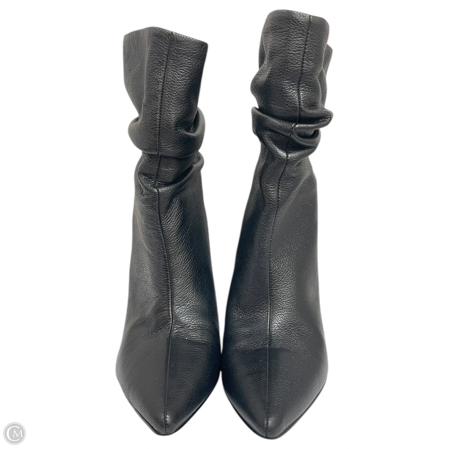 Boots Ankle Heels By Guess In Black, Size: 8