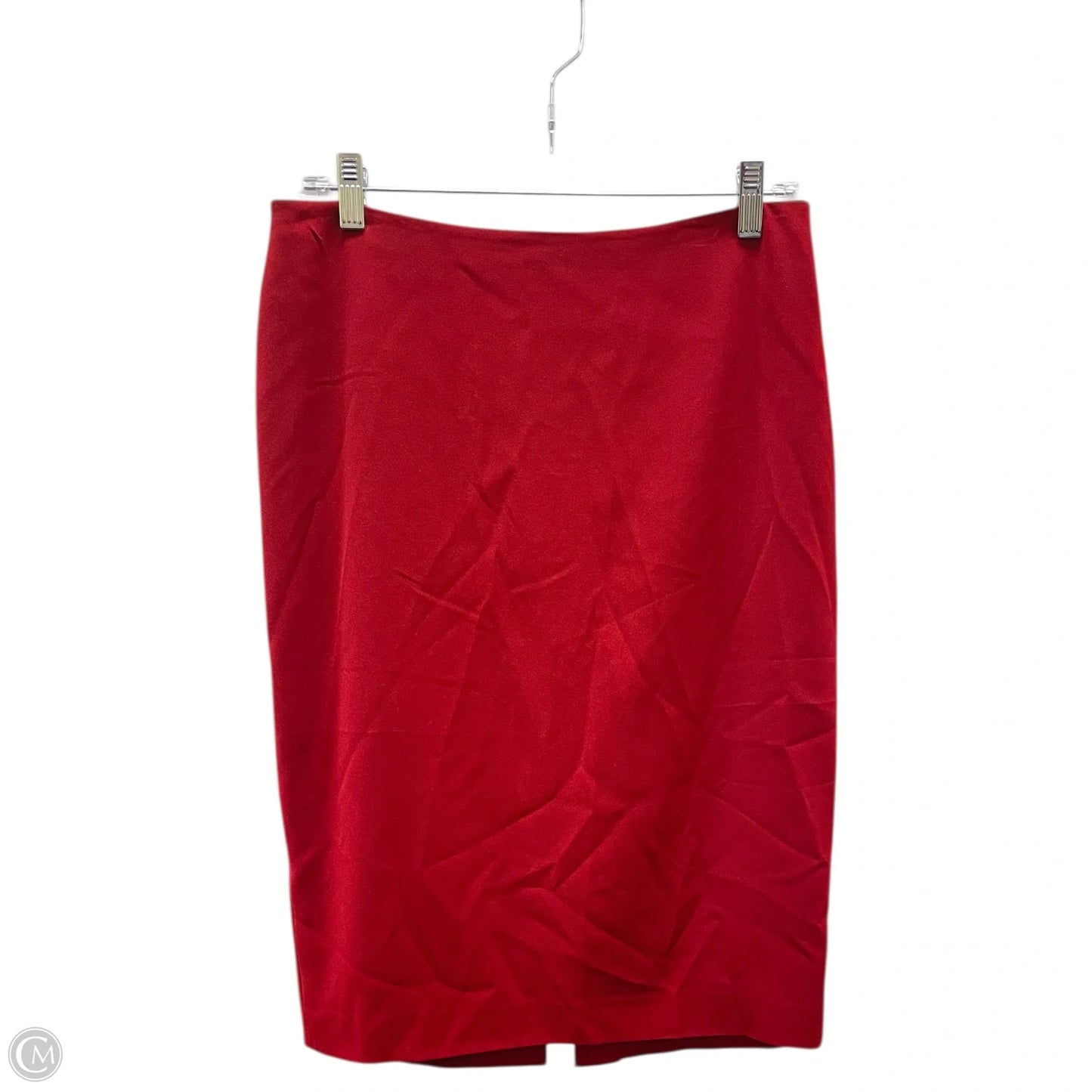 Skirt Midi By Ellen Tracy In Red, Size: 6